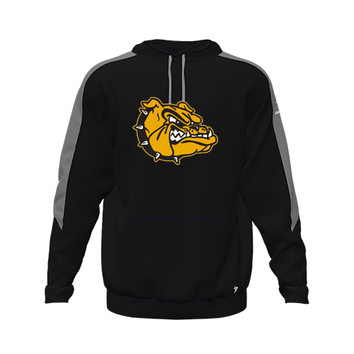 [CUS-DFW-HOOD-FLC-LSL-BLK-YXS-LOGO2] Hoodie (Youth XS, Black, Logo 2)