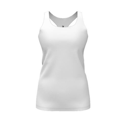 [FT0TRBWH-FYS] Decker Racerback Tank Top (Female Youth S, White, None)