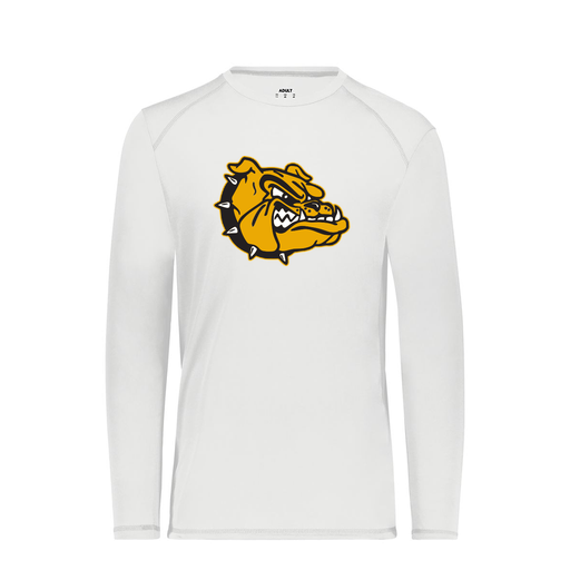 [6846.005.S-LOGO2] Youth SoftTouch Long Sleeve (Youth S, White, Logo 2)