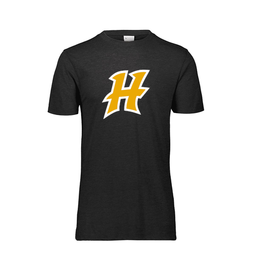 [FTSCUBBK-YS-LOGO1] Decker Youth Tri-Blend T-Shirt - Short Sleeve (Youth S, Black, Logo 1)