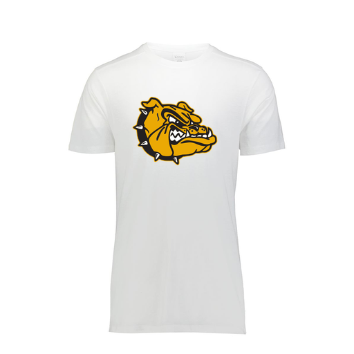 [FTSCUBWH-YS-LOGO2] Decker Youth Tri-Blend T-Shirt - Short Sleeve (Youth S, White, Logo 2)