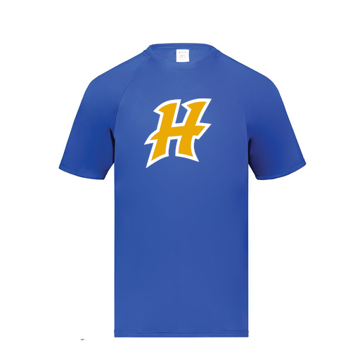 [2791.060.S-LOGO1] Youth Smooth Sport T-Shirt (Youth S, Royal, Logo 1)