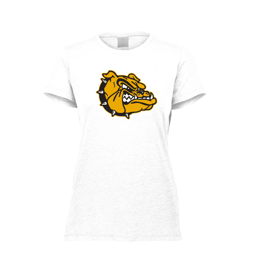 [FTSCUBWH-FAXS-LOGO2] Decker Women's Tri-Blend T-Shirt - Short Sleeve (Female Adult XS, White, Logo 2)