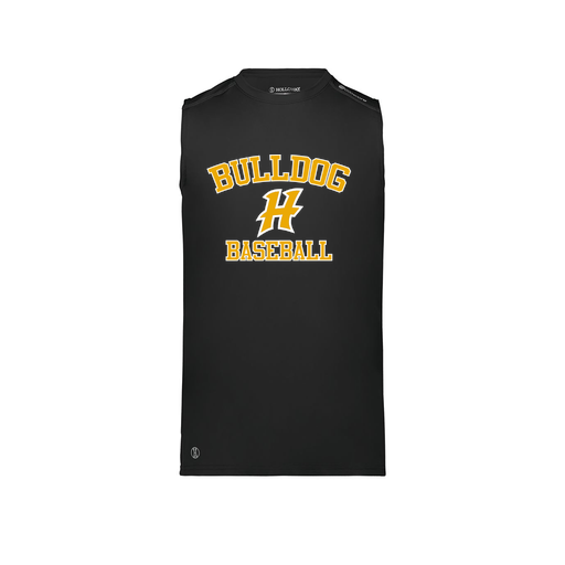 [222593.080.S-LOGO3] Men's CoolDry TankTop (Adult S, Black, Logo 3)