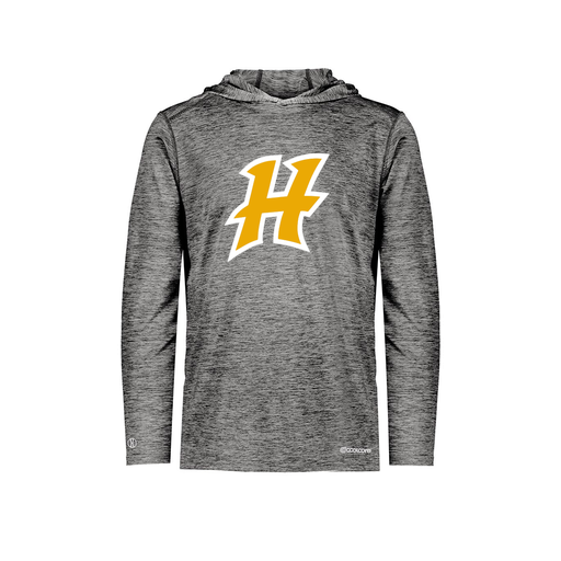 [FOLHCGBK-AS-LOGO1] Decker Men's Charge Hoodie (Adult S, Black, Logo 1)