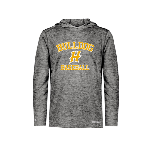 [FOLHCGBK-AS-LOGO3] Decker Men's Charge Hoodie (Adult S, Black, Logo 3)