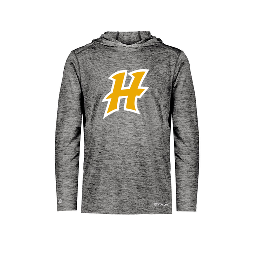 [FOLHCGBK-YS-LOGO1] Decker Youth Charge Hoodie (Youth S, Black, Logo 1)