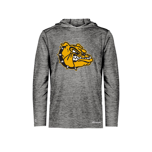 [FOLHCGBK-YS-LOGO2] Decker Youth Charge Hoodie (Youth S, Black, Logo 2)