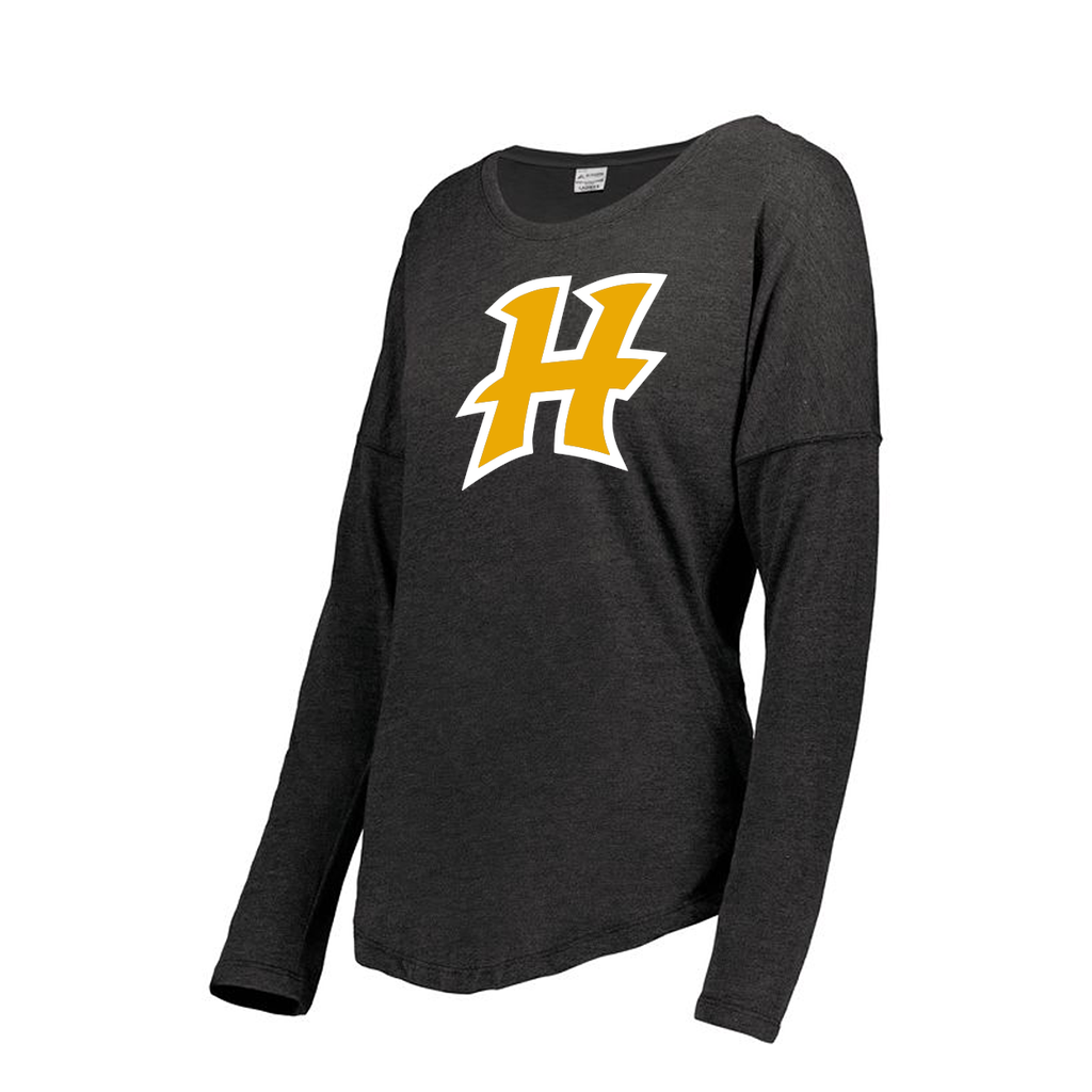 Decker Women's Tri-Blend T-Shirt - Long Sleeve